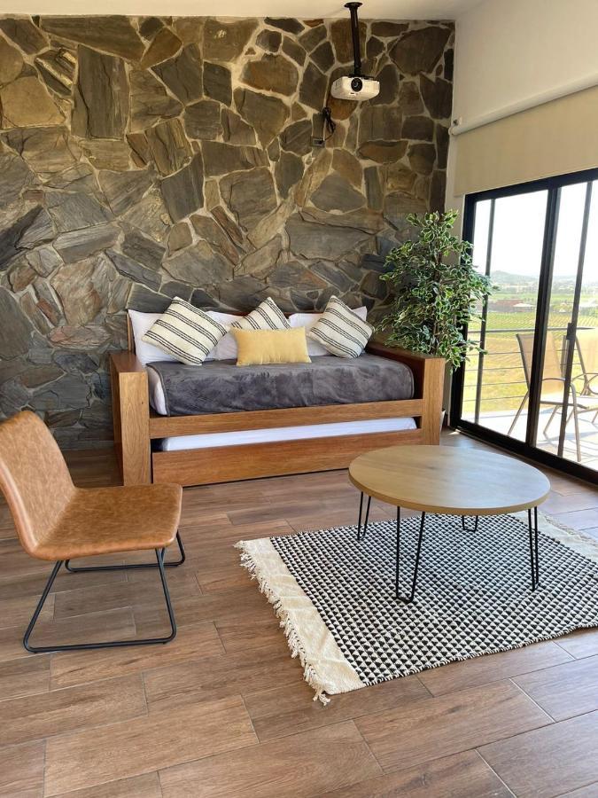 Siempre Valle Hotel Boutique Valle de Guadalupe Eksteriør bilde